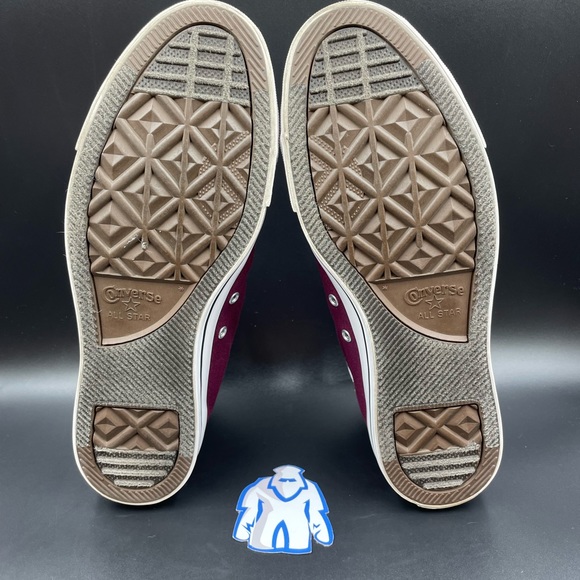 Converse Chuck Taylor All-Star Street Mid Dark Sangria Men’s Sz 10.5 - Picture 10 of 10